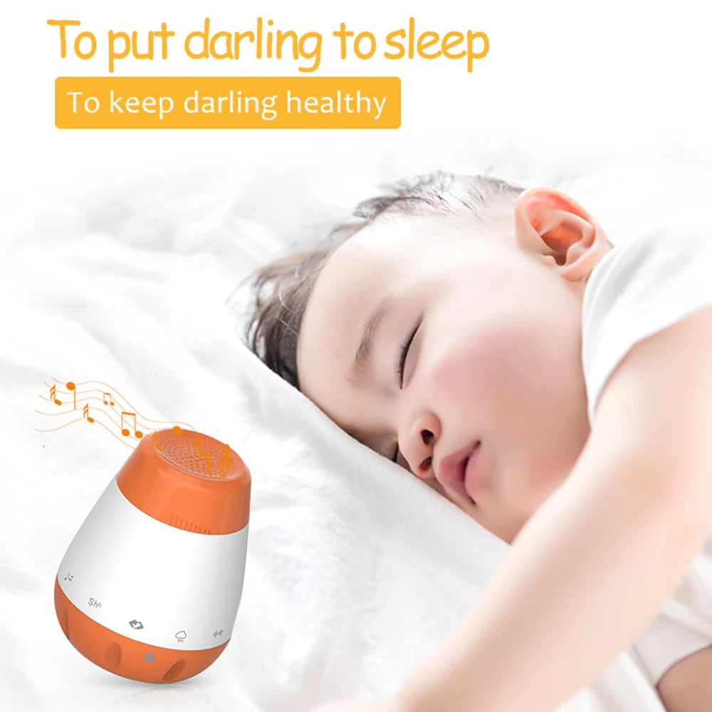 LckyHush™ — Portable Baby White Noise & Sleep Sound Machine
