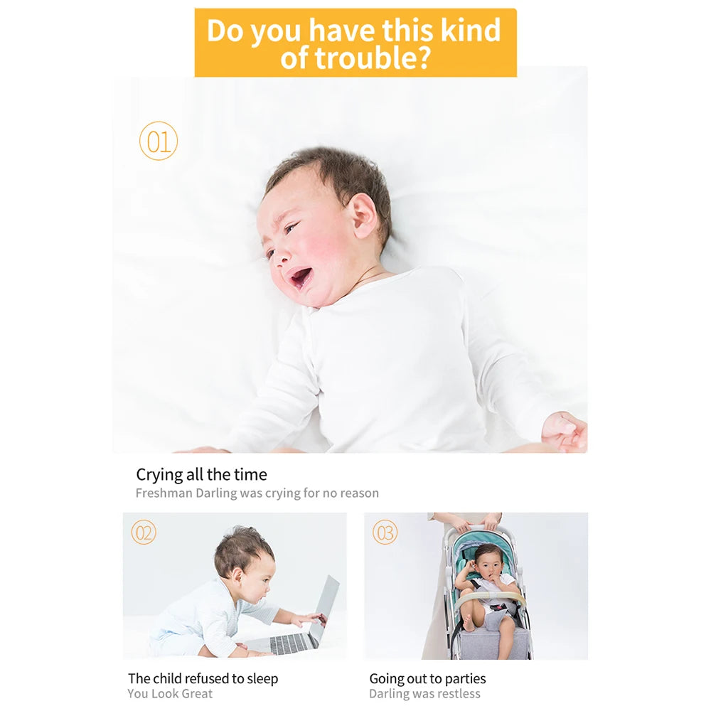 LckyHush™ — Portable Baby White Noise & Sleep Sound Machine