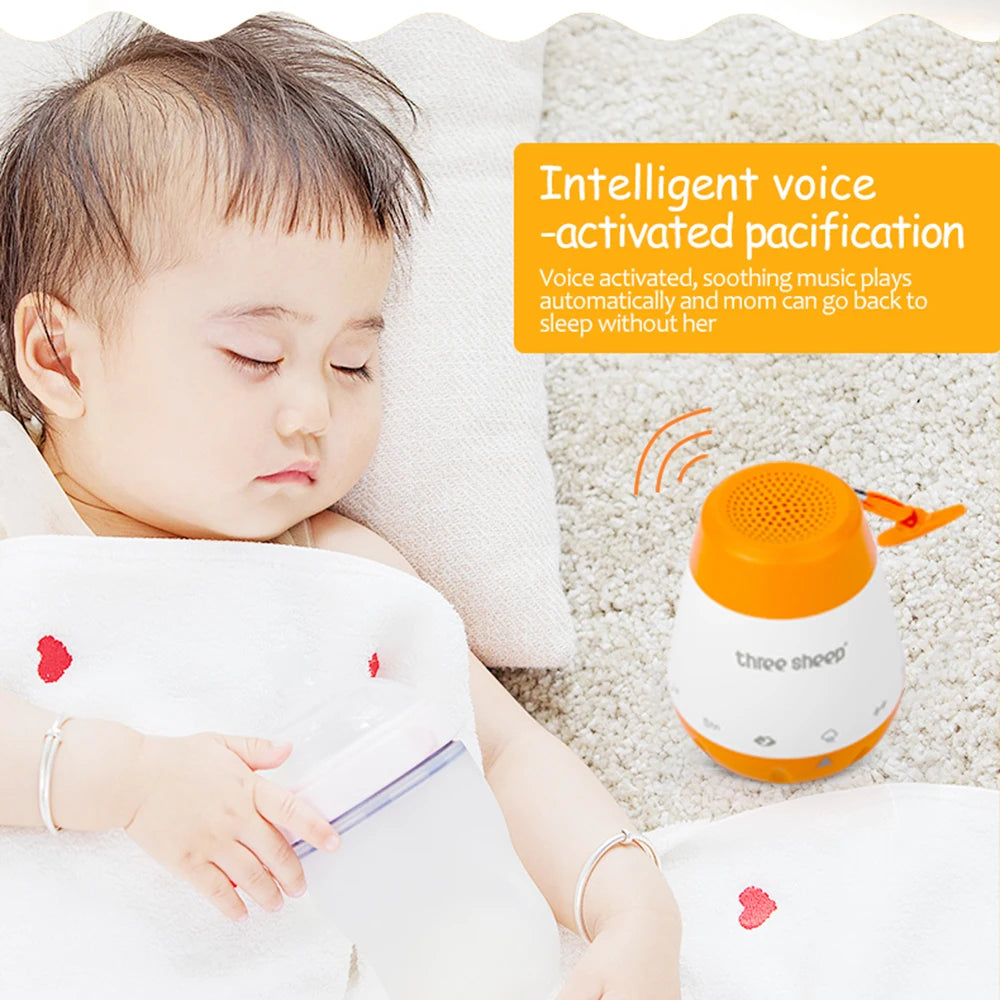 LckyHush™ — Portable Baby White Noise & Sleep Sound Machine
