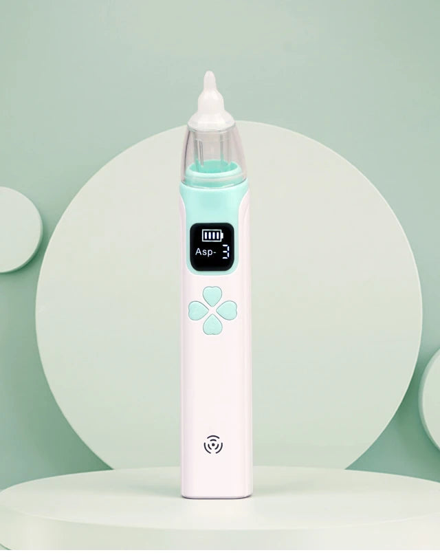 LckyBreathe™ — Smart Electric Baby Nasal Aspirator | Gentle & Safe Mucus Remover