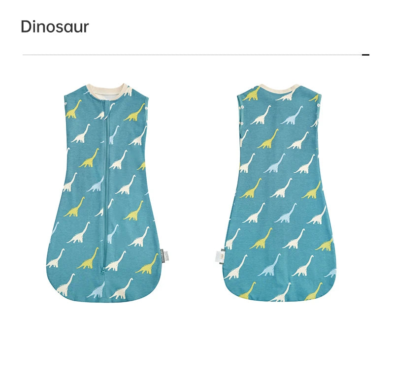 LckyNest™ — Baby Cotton Sleep Sack & Swaddle Bag (0-6 M)