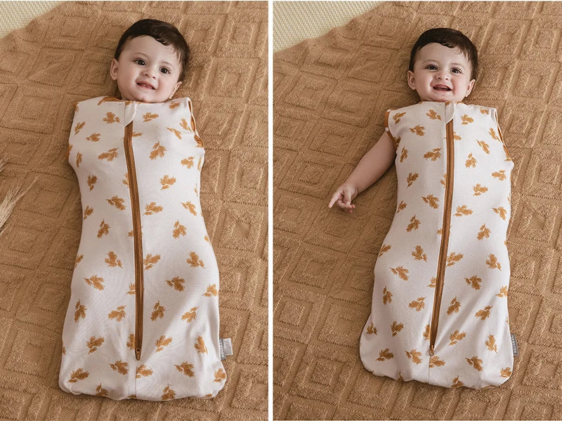 LckyNest™ — Baby Cotton Sleep Sack & Swaddle Bag (0-6 M)