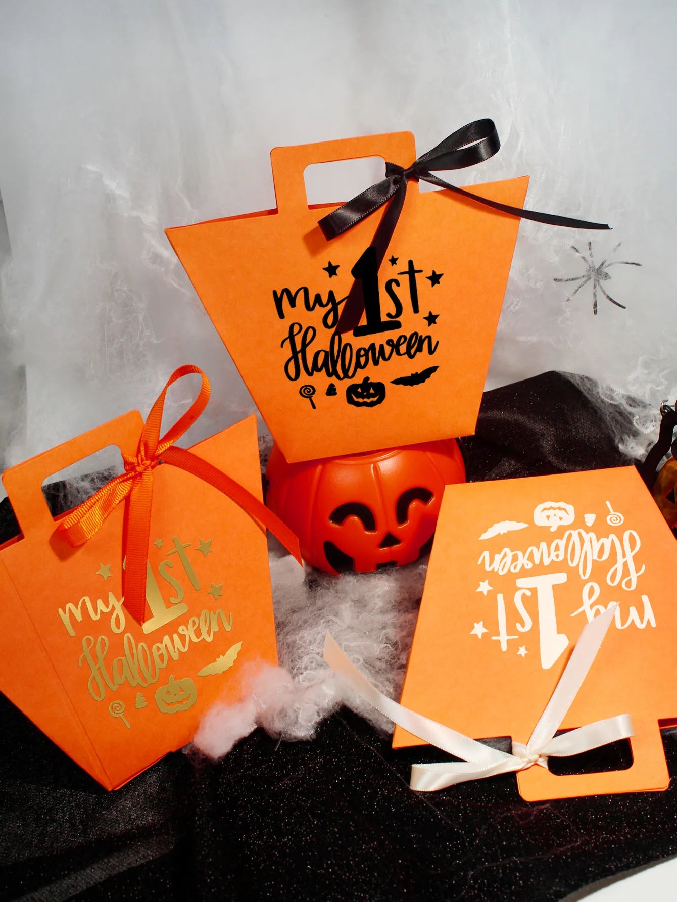 LckyBaby™ Halloween Treat Boxes – 5pcs / 10pcs Party Candy Gift Bags