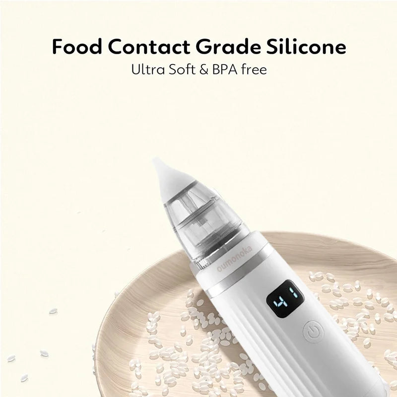 LckyBreathe™ — Smart Electric Baby Nasal Aspirator | Gentle & Safe Mucus Remover