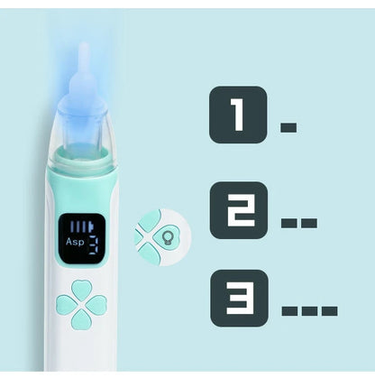 LckyBreathe™ — Smart Electric Baby Nasal Aspirator | Gentle & Safe Mucus Remover