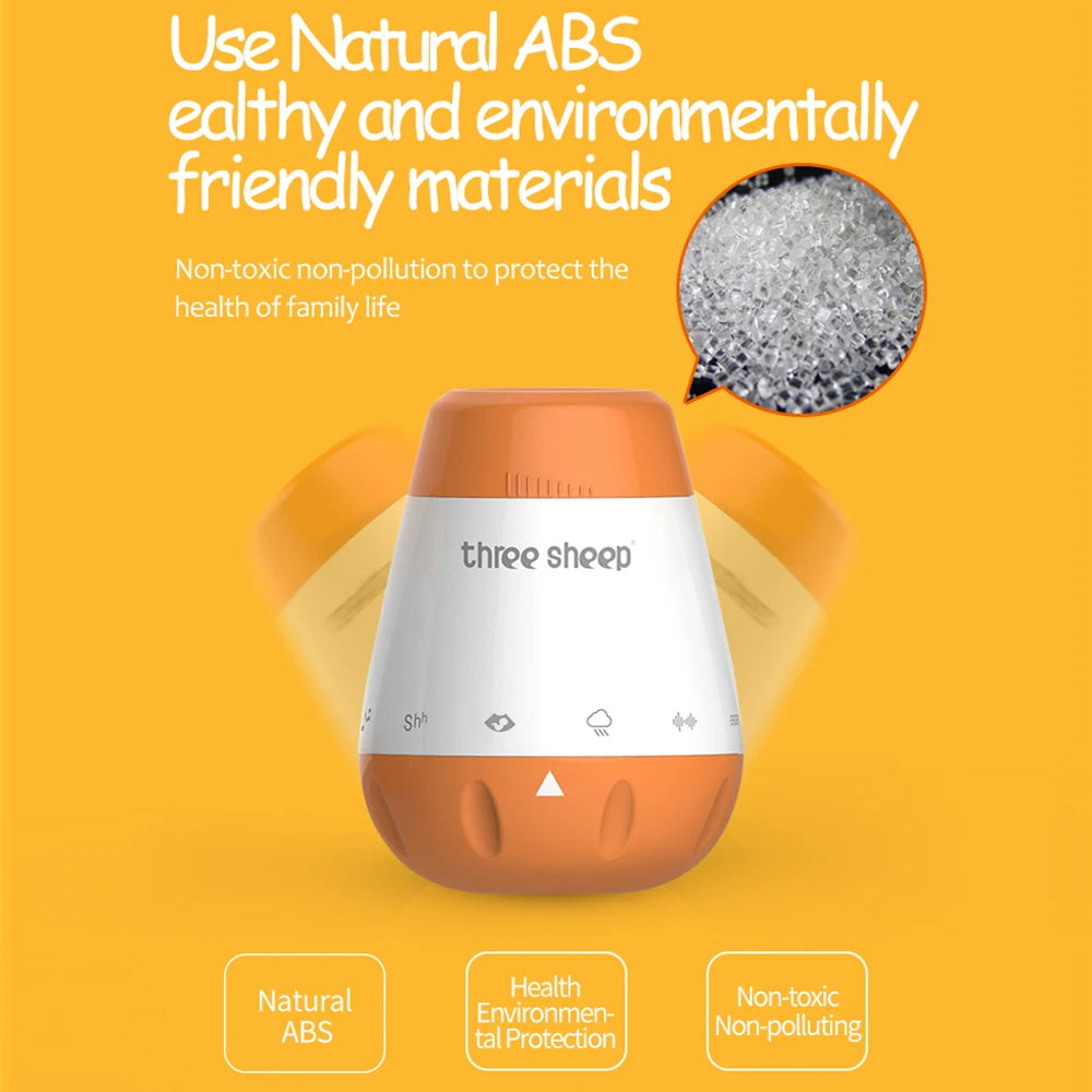 LckyHush™ — Portable Baby White Noise & Sleep Sound Machine