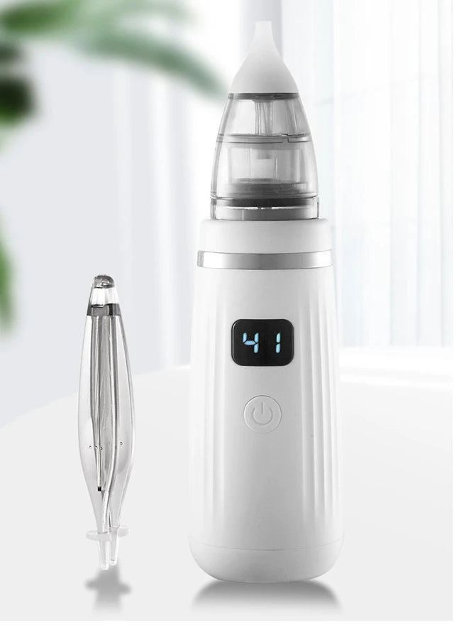 LckyBreathe™ — Smart Electric Baby Nasal Aspirator | Gentle & Safe Mucus Remover