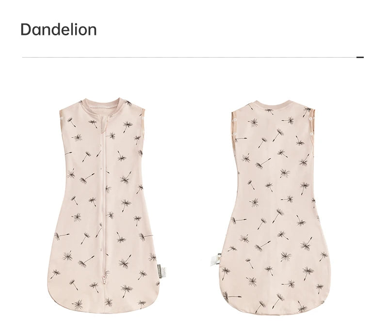 LckyNest™ — Baby Cotton Sleep Sack & Swaddle Bag (0-6 M)