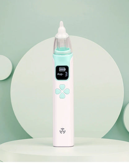 LckyBreathe™ — Smart Electric Baby Nasal Aspirator | Gentle & Safe Mucus Remover
