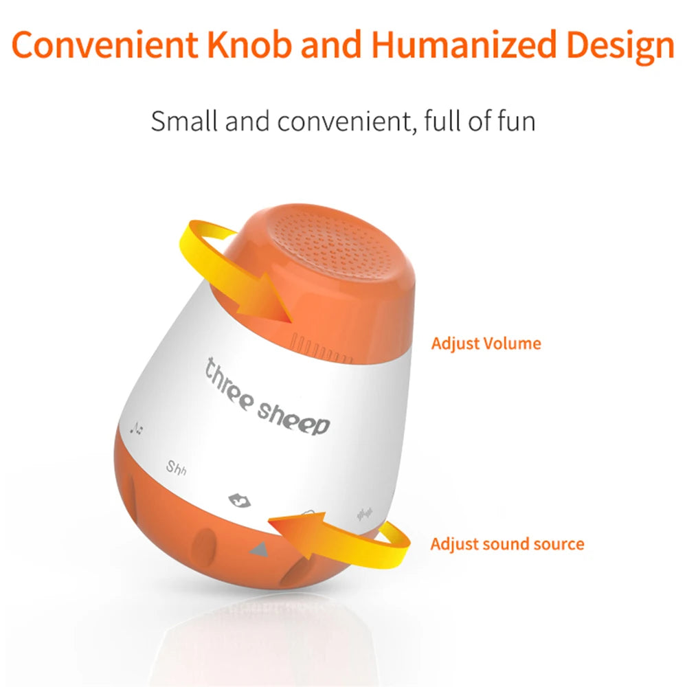LckyHush™ — Portable Baby White Noise & Sleep Sound Machine