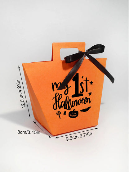 LckyBaby™ Halloween Treat Boxes – 5pcs / 10pcs Party Candy Gift Bags