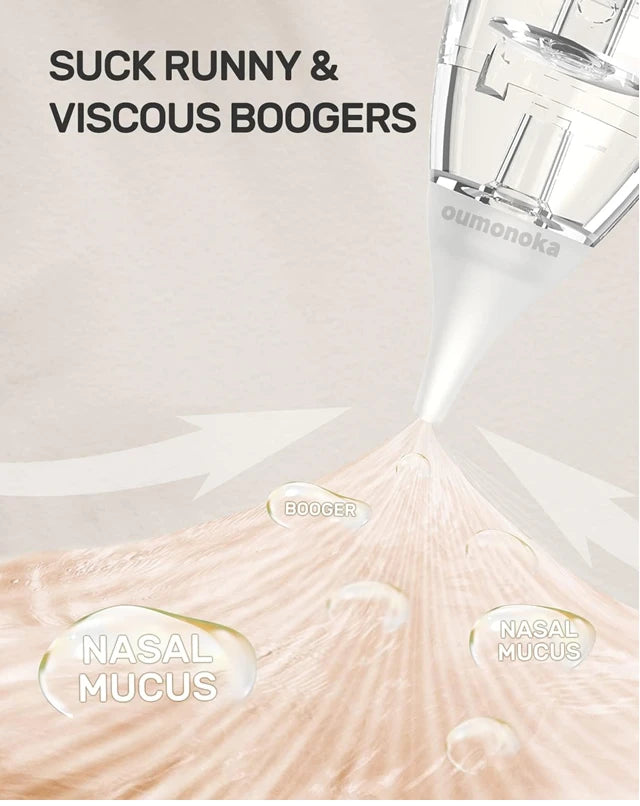 LckyBreathe™ — Smart Electric Baby Nasal Aspirator | Gentle & Safe Mucus Remover