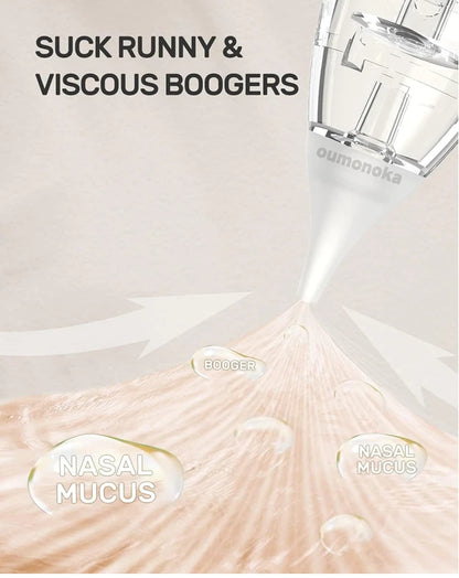LckyBreathe™ — Smart Electric Baby Nasal Aspirator | Gentle & Safe Mucus Remover