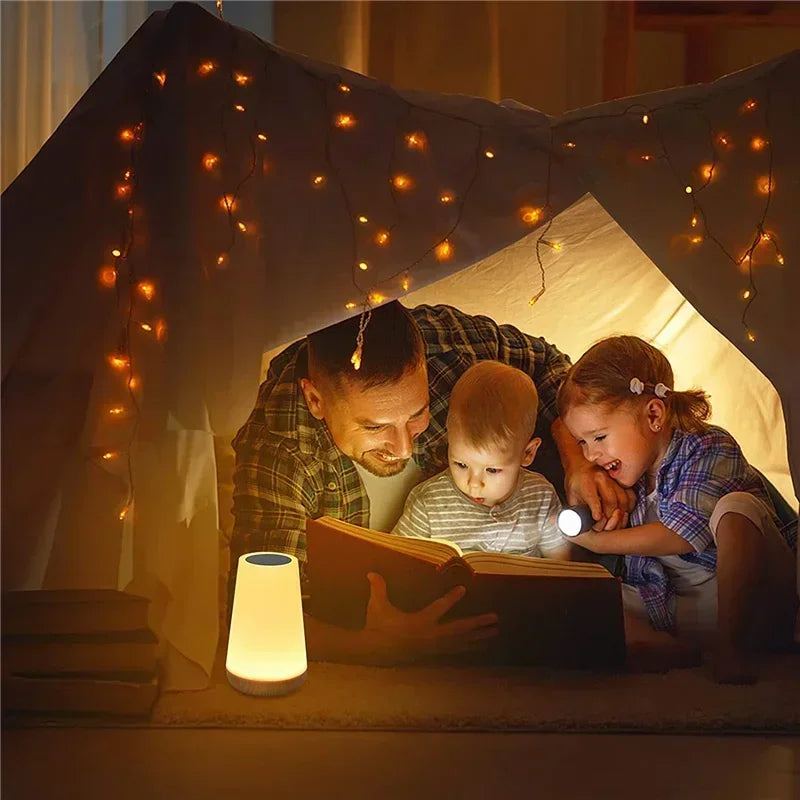 LckyGlow™ — 13-Color LED Night Light with Touch & Remote Control
