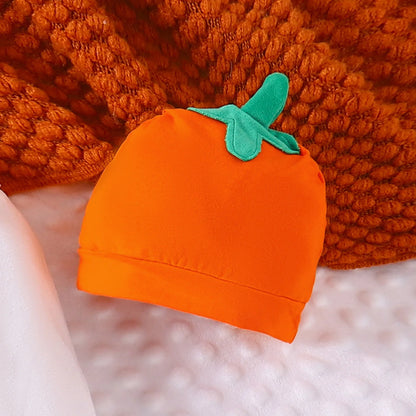 LckyBaby™ My First Halloween Outfit – 100% Cotton Baby Bodysuit & Pumpkin Overalls